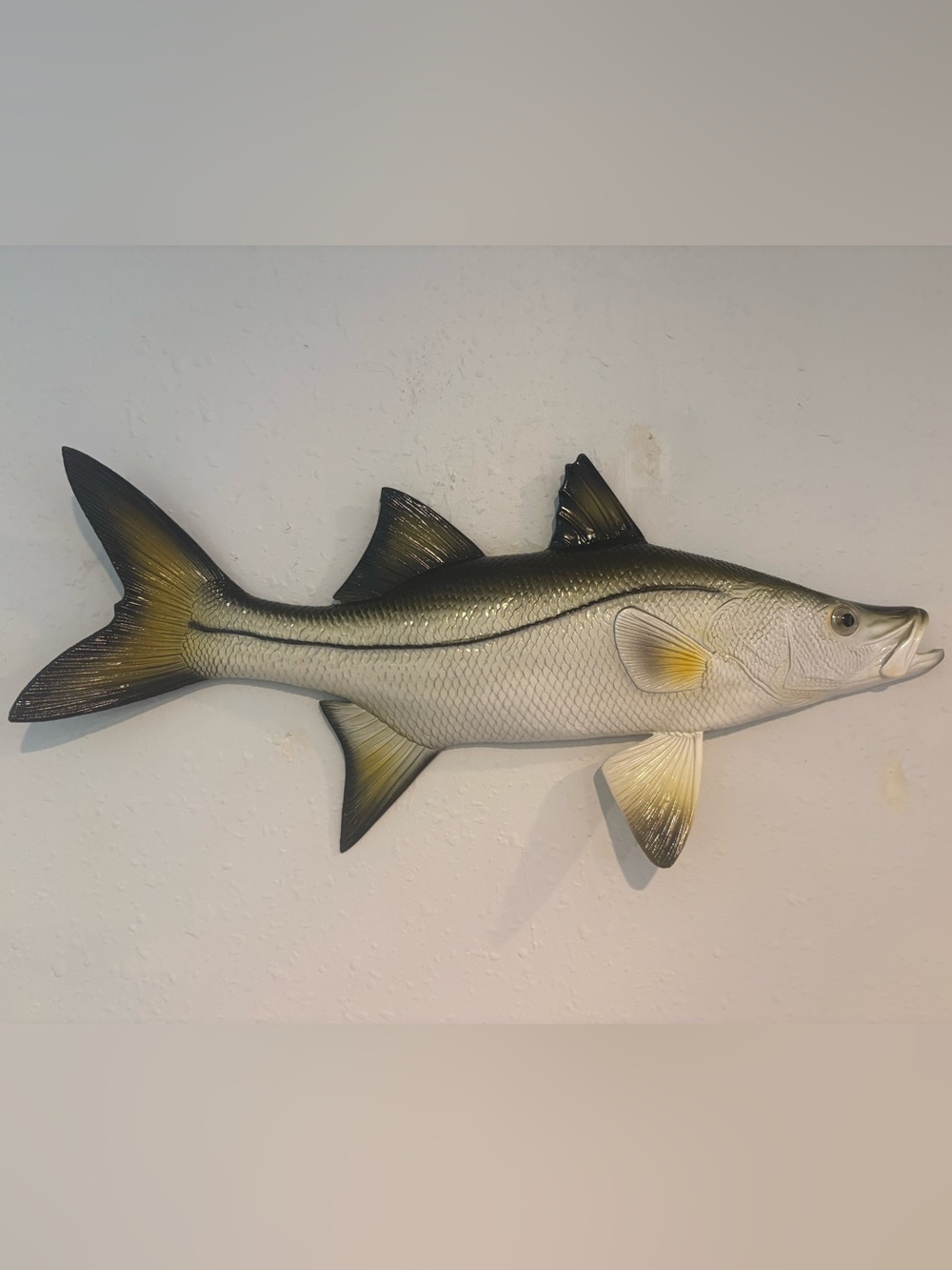 Snook, 19” Wall Mount. Fishing & Beach Decor. Robalo. Florida.